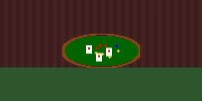 德州扑克复古游戏机赌博游戏全景